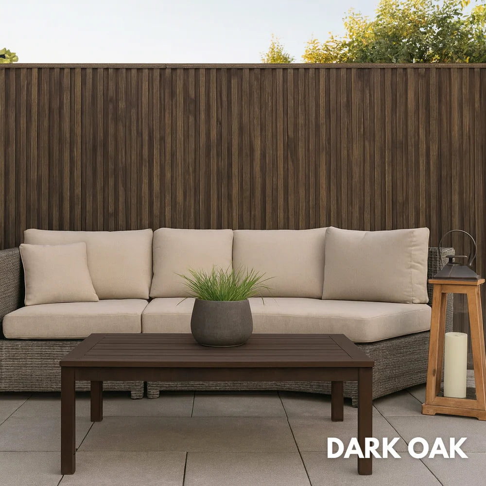 Exterior Outdoor Panels 2400mm x 2400mm (16 Panels Per Pack) Multiple Colours