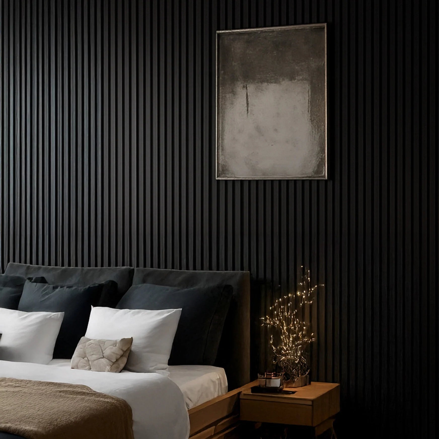 Acoustic Slatted Wall Panels (Multiple Colours)