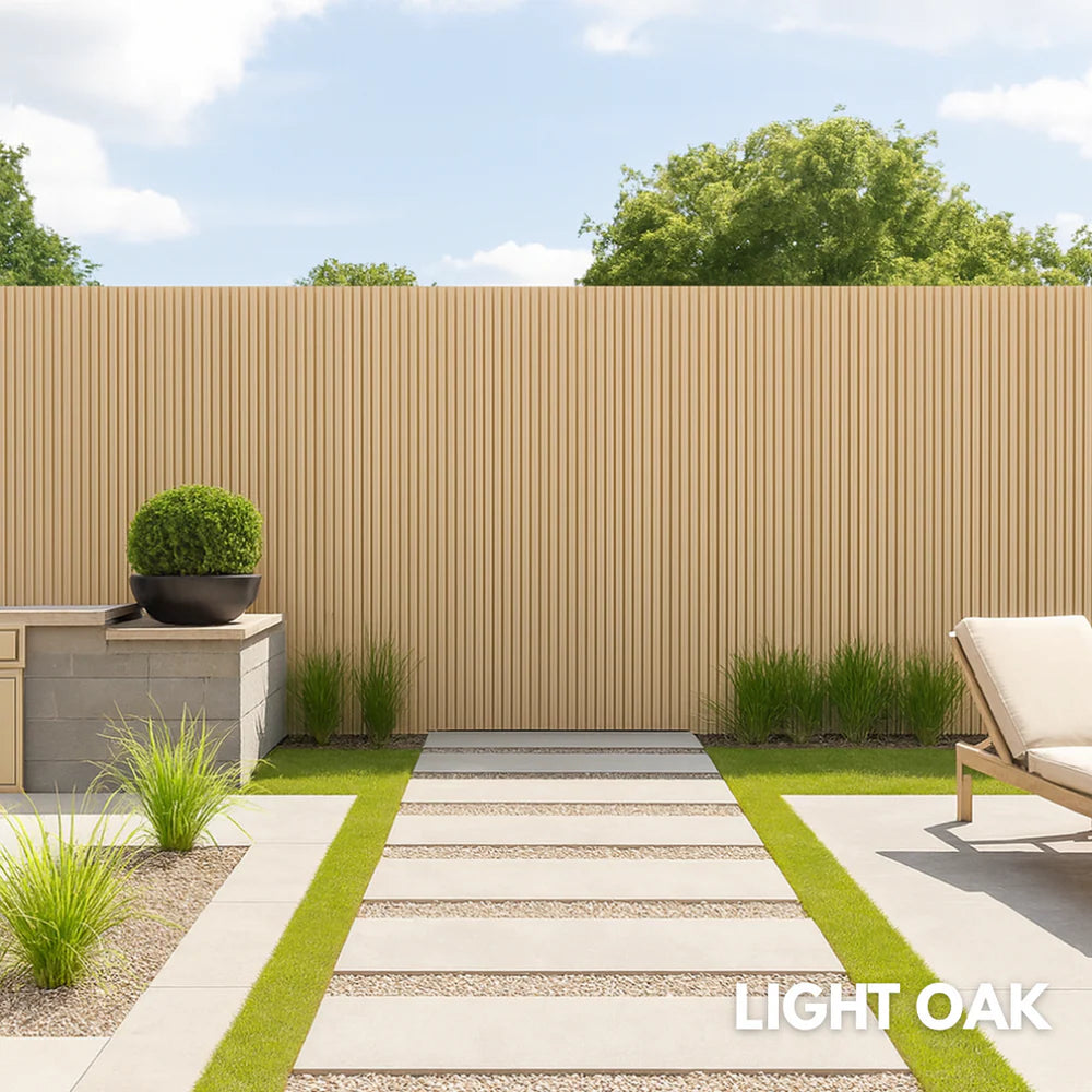 Exterior Outdoor Panels 2400mm x 2400mm (16 Panels Per Pack) Multiple Colours