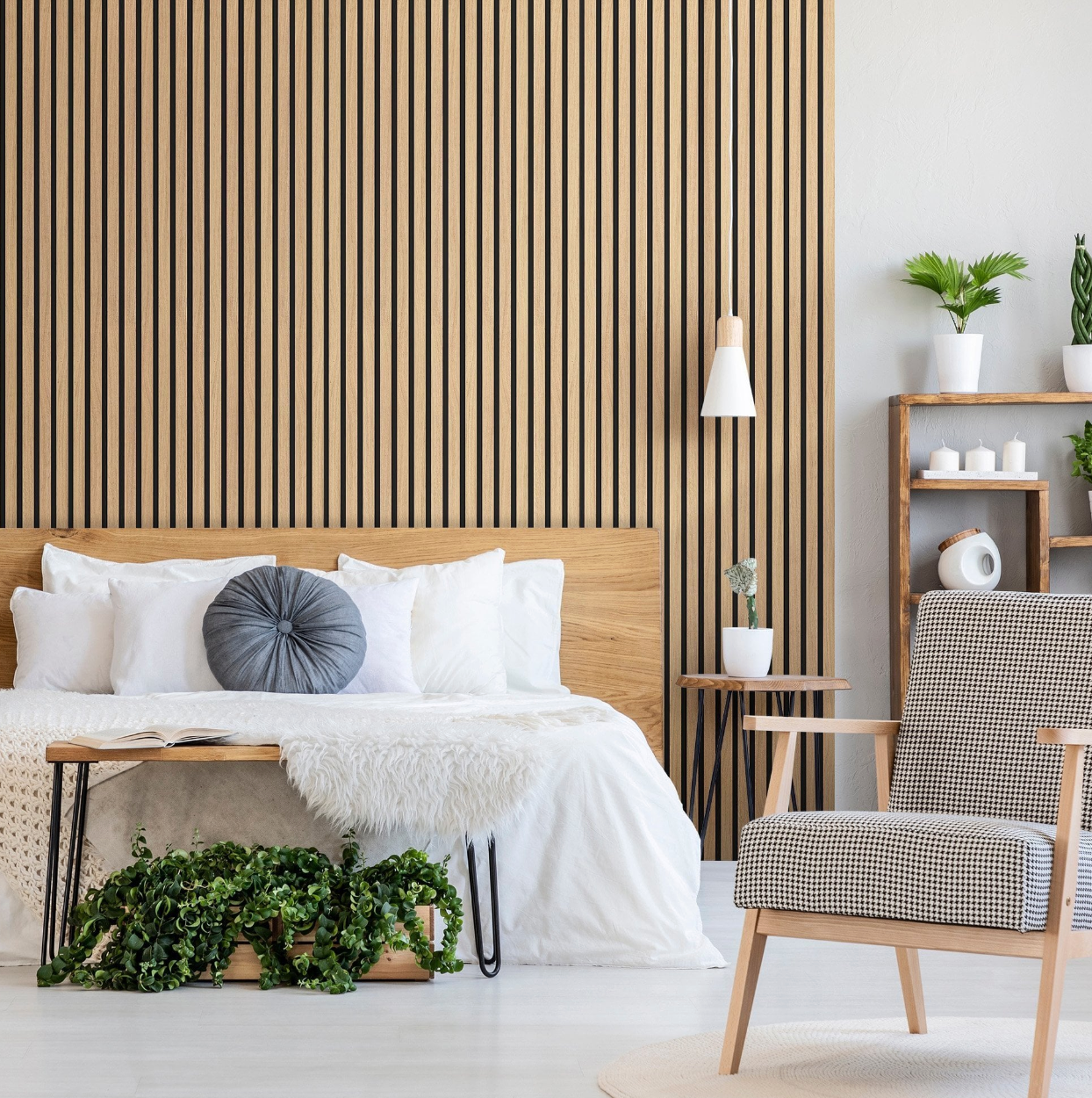 Light Oak - Premium Acoustic Wall Panels